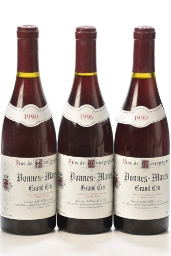 Bonnes Mares Domaine Georges Lignier 1990 3 bts