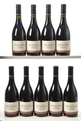 Bourgogne Pinot Fin Domaine Arnoux Lachaux 2016 9 bts