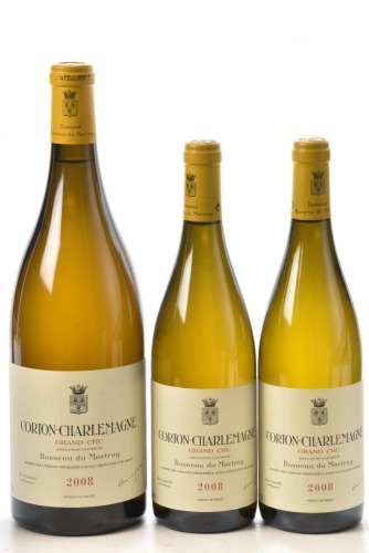 Corton Charlemagne 2008 Domaine Bonneau du Martray 2 bts & 1 Mag