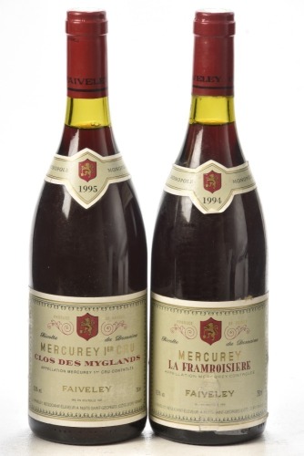 Domaine Faiveley Mercurey Mix 1995 2 bts