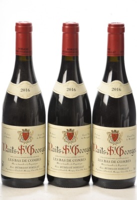 Nuits St Georges Les Bas de Combes Domaine Hudelot Noellat 2016 3 bts