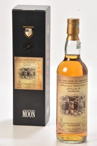 Springbank Lawless Moon Import 1993 22 Yr old cask 99 45% Vol 70cl