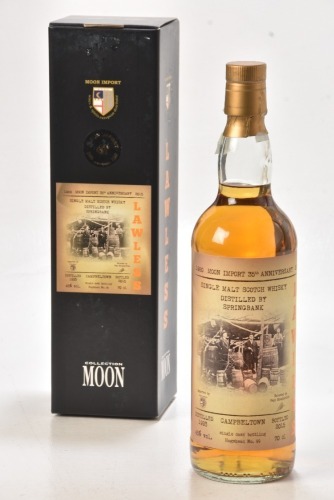 Springbank Lawless Moon Import 1993 22 Yr old cask 99 45% Vol 70cl