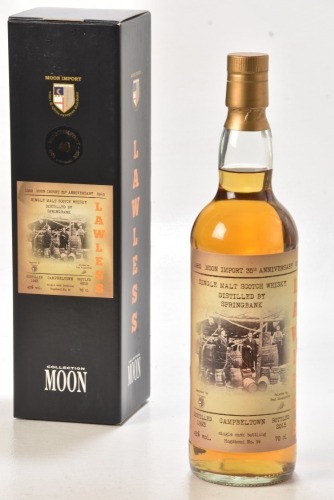 Springbank Lawless Moon Import 1993 22 Yr old cask 99 45% Vol 70cl