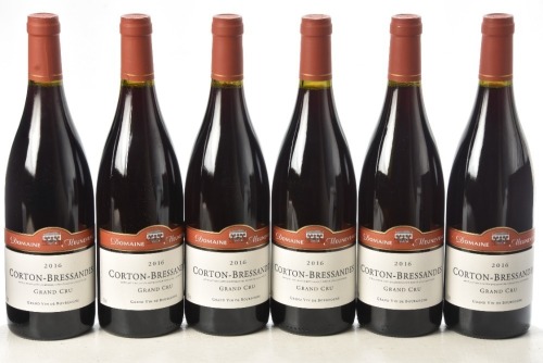 Corton Bressandes Domaine Meuneuveaux 2016 6 bts