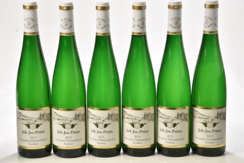 Prum Graacher Himmelreich Auslese Joh. Jos. Prum 2015 6 bts In Bond