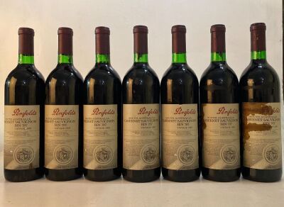 Penfolds Cabernet Sauvignon Bin 707 1989 7 bts