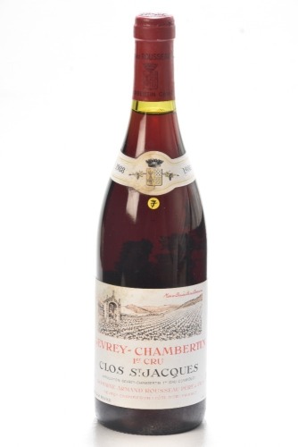 Gevrey Chambertin 1er Cru Clos St Jacques 1988 Domaine Armand Rousseau 1 bt