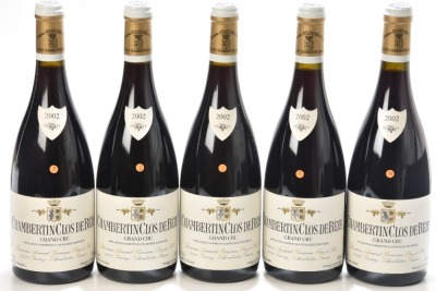 Chambertin Clos de Bèze 2002 Domaine Armand Rousseau 5 bts From professional storage in Suffolk