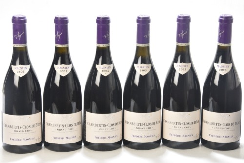 Chambertin Clos de Bèze Grand Cru 2003 Domaine Frédéric Magnien 6 bts