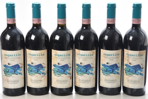 Brunello di Montalcino Sugarille 1990 Angelo Gaja 6 bts