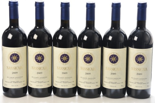 Sassicaia Tenuta San Guido 2009 6 bts OWC