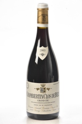 Chambertin Clos de Bèze 2003 Domaine Armand Rousseau 1 bt Recently Removed from the Wine Society, Stevenage