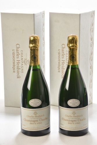 Champagne Charles Heidsieck Oenotheque Brut 1985 2 bts