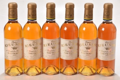 Chateau Rieussec Sauternes 2001 6 hf bts