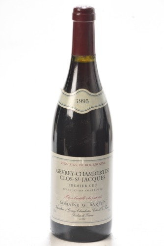 Gevrey Chambertin 1er Cru Clos St. Jacques 1995 Domaine Bartet 1 bt