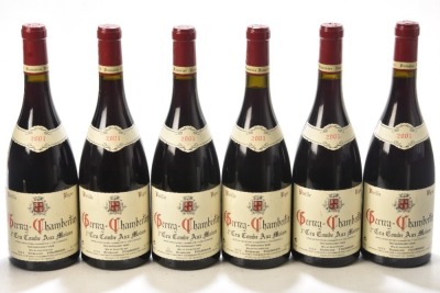 Gevrey Chambertin 1er Cru Combe aux Moines Vielles Vignes 2001 Domaine Fourrier 6 bts