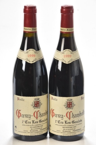 Gevrey Chambertin 1er Cru Les Goulots Vielles Vignes 1999 Domaine Fourrier 2 bts