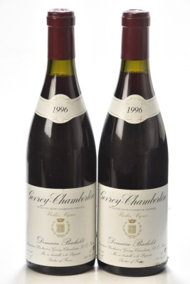 Gevrey Chambertin Vieille Vignes 1996 Domaine Denis Bachelet 2 bts