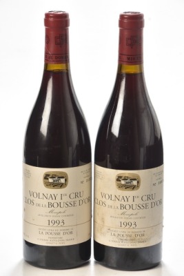 Volnay 1er Cru Clos de la Bousse d'Or 1993 Domaine de la Pousse d'Or 2 bts