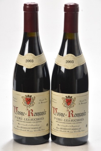 Vosne Romanee 1er Cru Les Suchots 2003 Domaine Hudelot-Noellat 2 bts