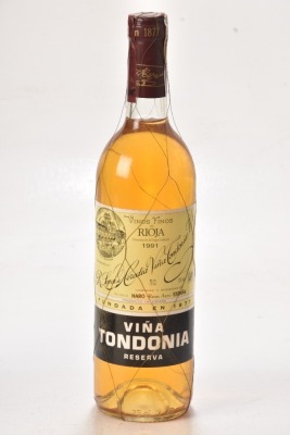 Viña Tondonia Rioja Reserva Blanco R. Lopez de Heredia 1991 1 bt