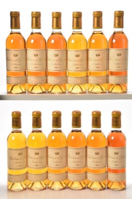 Chateau d'Yquem 2001 Sauternes 12 hf bts OWC In Bond