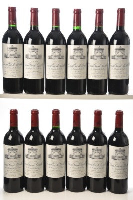 Chateau Leoville Las Cases 1996 St Julien 12 bts OWC In Bond