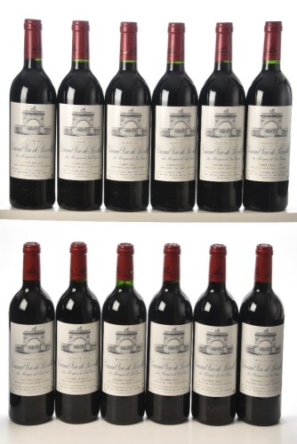 Chateau Leoville Las Cases 1996 St Julien 12 bts OWC In Bond