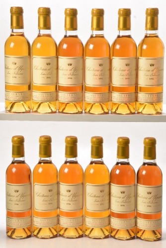 Chateau d'Yquem 1996 Sauternes 12 hf bts OWC In Bond