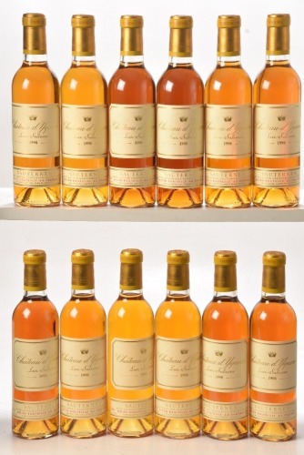 Chateau d'Yquem 1998 Sauternes 12 hf bts OWC In Bond