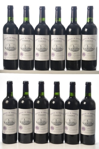 Chateau La Violette 2005 Pomerol 12 bts OWC In Bond