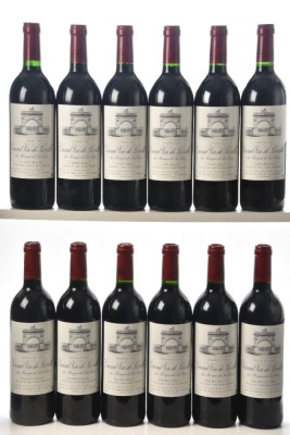 Chateau Leoville Las Cases 1996 St Julien 12 bts OWC In Bond