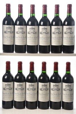 Chateau Leoville Las Cases 1996 St Julien 12 bts OWC In Bond