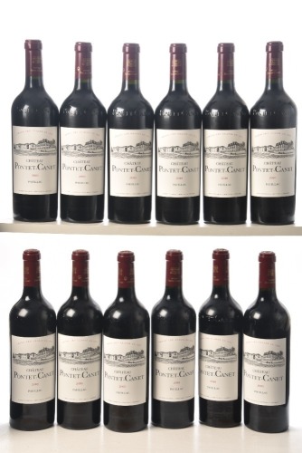 Chateau Pontet Canet 2010 Pauillac 12 bts OWC In Bond