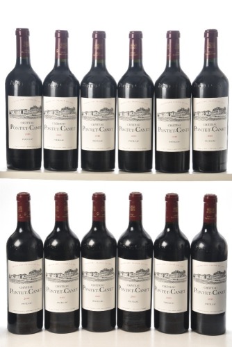 Chateau Pontet Canet 2010 Pauillac 12 bts OWC (2 x 6 bts OWC) In Bond