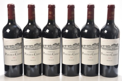 Chateau Pontet Canet 2012 Pauillac 12 bts OWC (2 x 6 bts OWC) In Bond