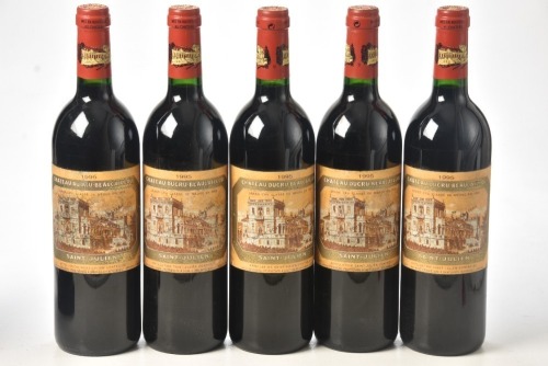 Chateau Ducru Beaucaillou 1995 St Julien 5 bts In Bond