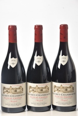 Gevrey Chambertin Clos du Château 2018 Domaine Armand Rousseau 3 bts In Bond