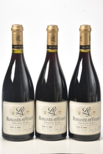 Romanée St. Vivant Grand Cru 2009 Grand Cru Lucien Le Moine 3 bts In Bond