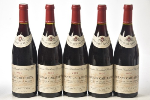 Volnay Les Caillerets Ancienne Cuvve Carnot 2004 Bouchard Pere et Fils 5 bts In Bond