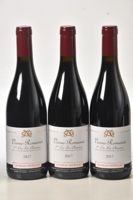 Vosne Romanee 1er Cru Les Chaumes 2017 Domaine Georges Noellat 3 bts In Bond