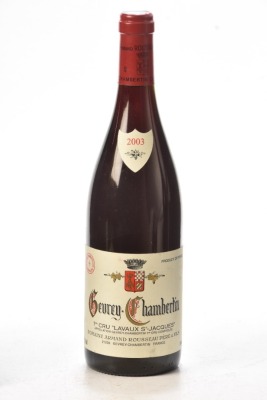 Gevrey Chambertin 1er Cru Lavaux St Jacques 2003 Domaine Armand Rousseau 1 bt