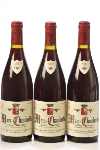 Mazy Chambertin Grand Cru 2002 Domaine Armand Rousseau 3 bts