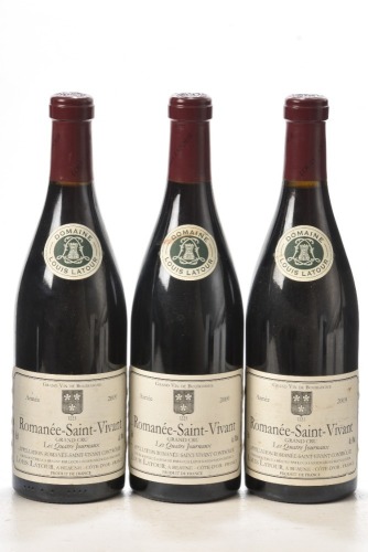 Romanee St. Vivant Grand Cru 2009 Domaine Louis Latour 3 bts