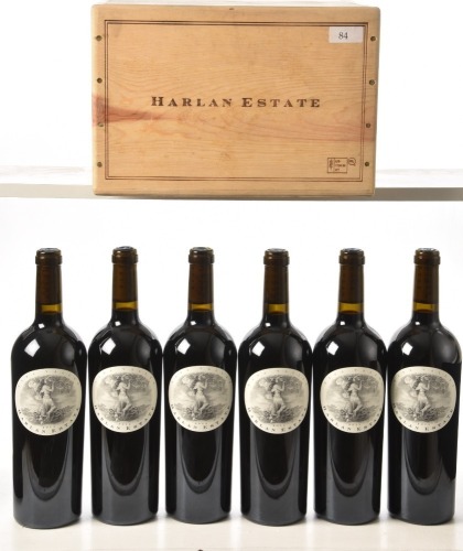 Harlan Estate Cabernet Sauvignon 2012 6 bts OWC In Bond