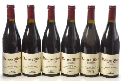 Bonnes Mares Grand Cru 2001 Domaine Christophe Roumier 6 bts In Bond