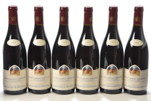 Nuits St Georges 1er Cru Les Chaignots 2008 Domaine Georges Mugneret-Gibourg 6 bts In Bond