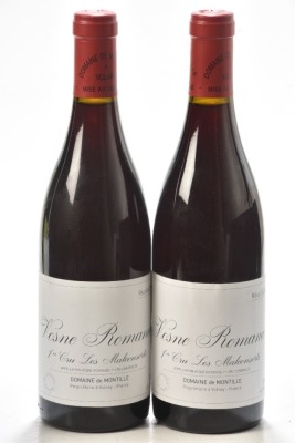 Vosne Romanee 1er Cru Aux Malconsorts 2006 Domaine de Montille 2 bts In Bond