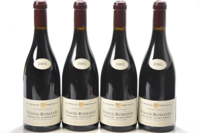 Vosne Romanee 1er Cru Les Petit Monts 2005 Forey Père et Fils 4 bts